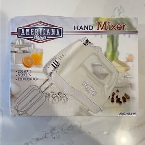 White Hand Mixer